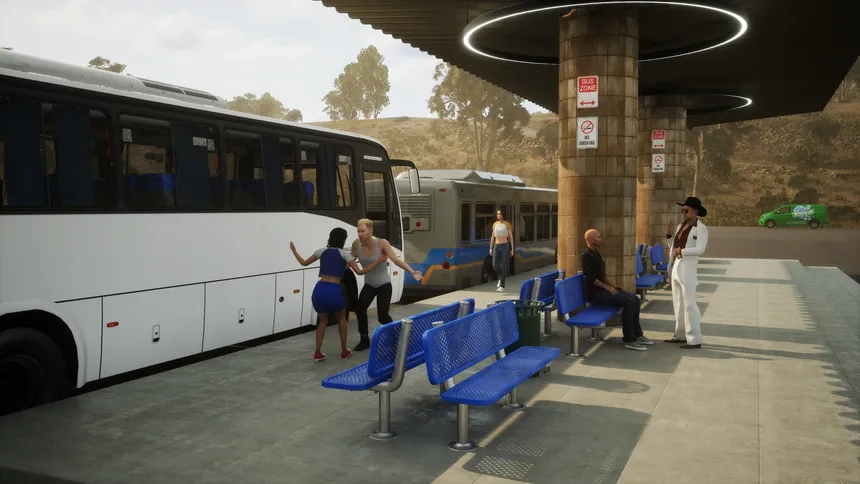 Скриншот 2 к игре Bus Station Simulator