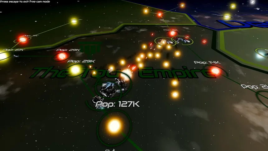 Скриншот 3 к игре GalactiWar - Empire Simulator