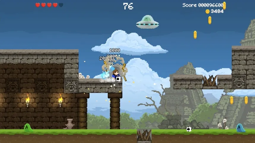 Скриншот 3 к игре Soccerboy vs Aliens