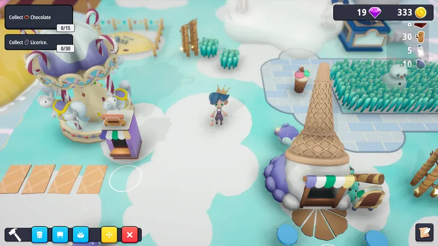 Скриншот 6 к игре Candy Luna Park