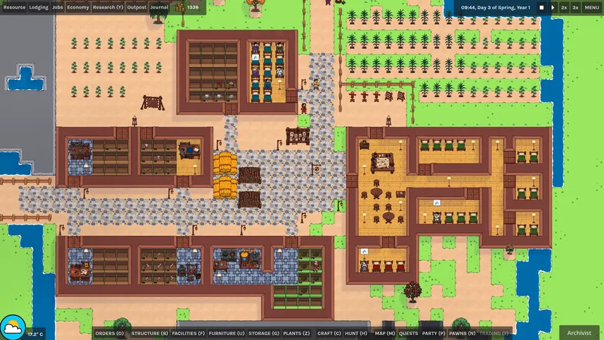 Скриншот 1 к игре Wanderers' Outpost