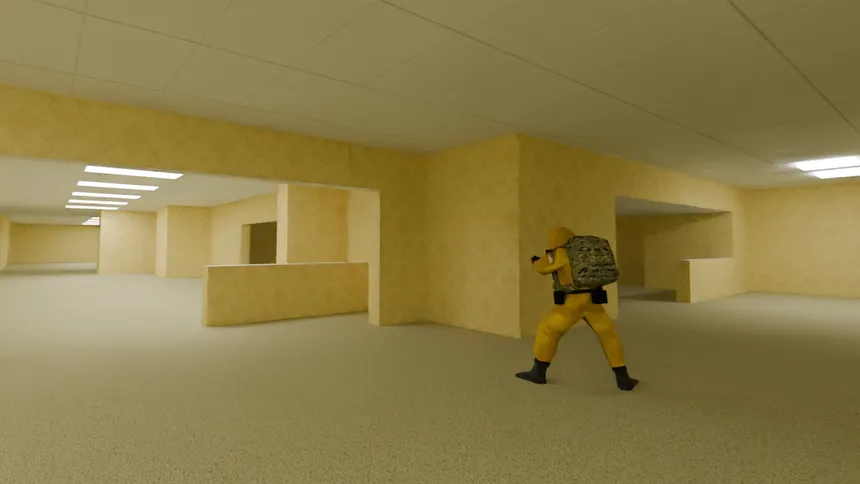 Скриншот 2 к игре Backrooms: Deathmatch