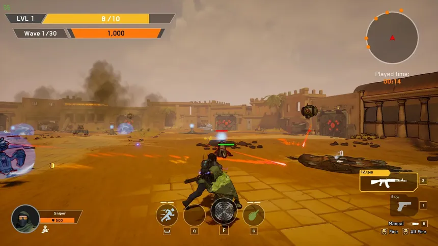 Скриншот 4 к игре UnfAIr War: Survivors