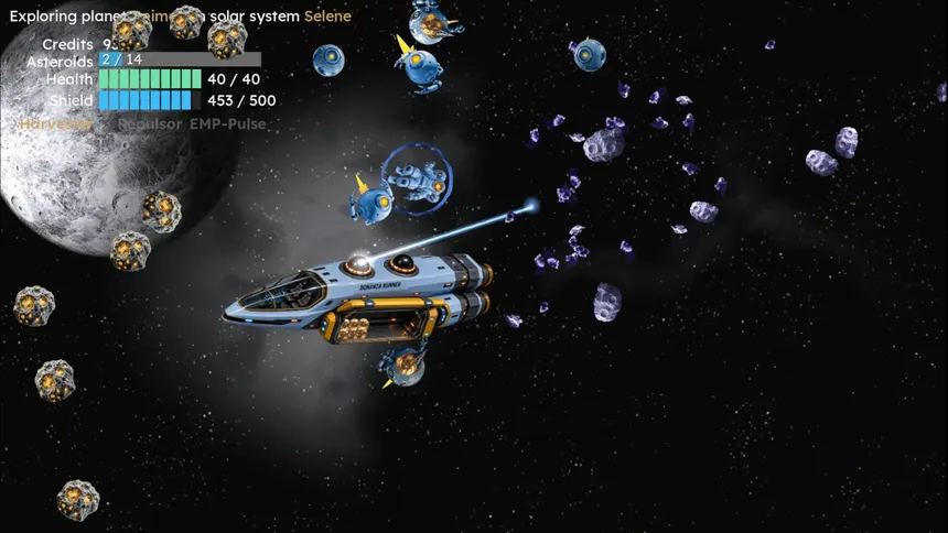 Скриншот 3 к игре Cosmic Gold Rush