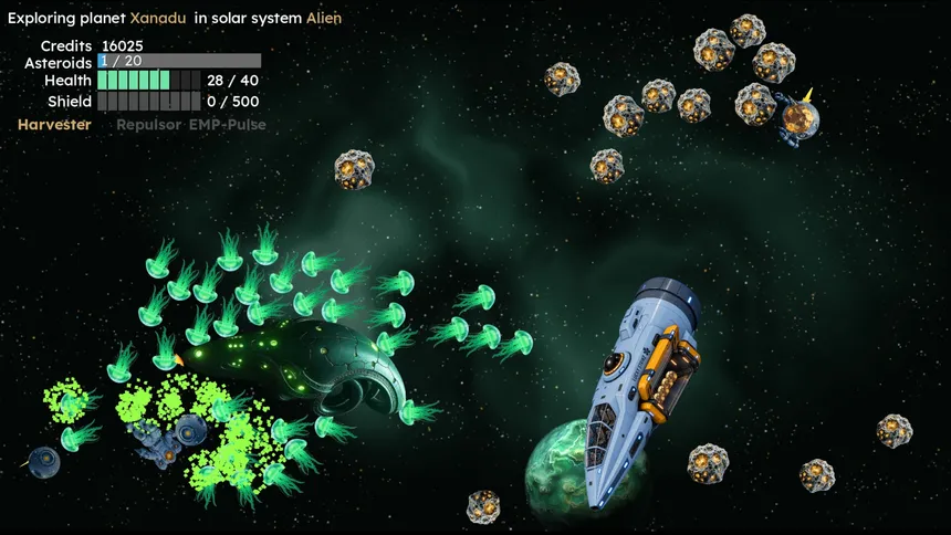 Скриншот 4 к игре Cosmic Gold Rush