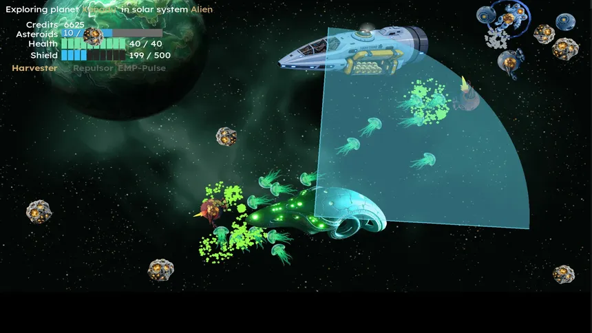 Скриншот 5 к игре Cosmic Gold Rush