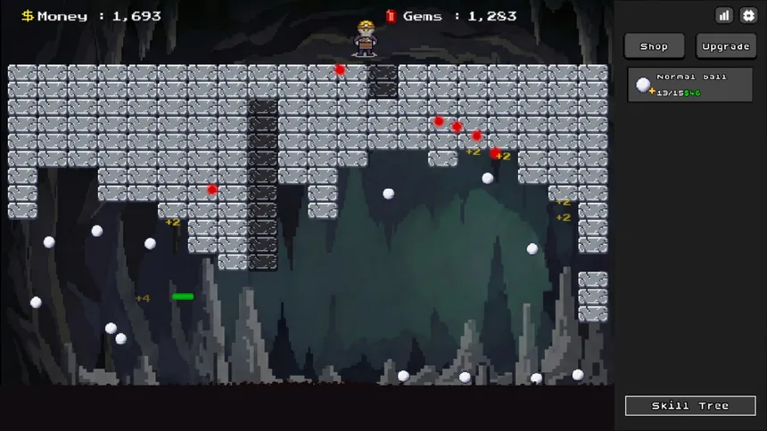 Скриншот 2 к игре Brick Breaker Upgrade