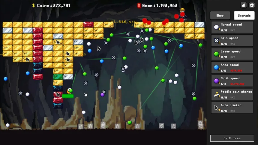 Скриншот 4 к игре Brick Breaker Upgrade
