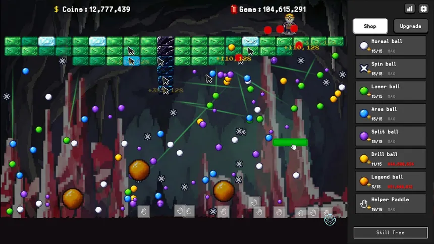 Скриншот 5 к игре Brick Breaker Upgrade