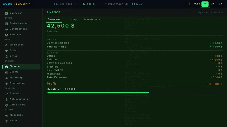 Скриншот 5 к игре Code Tycoon