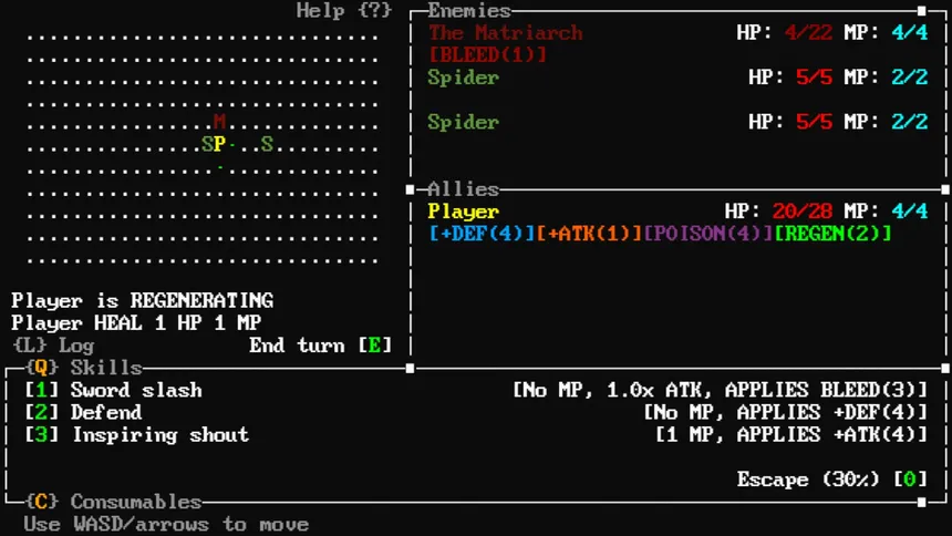 Скриншот 2 к игре TAE RPG