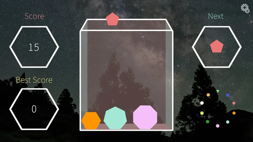 Скриншот 1 к игре The Polygon Game