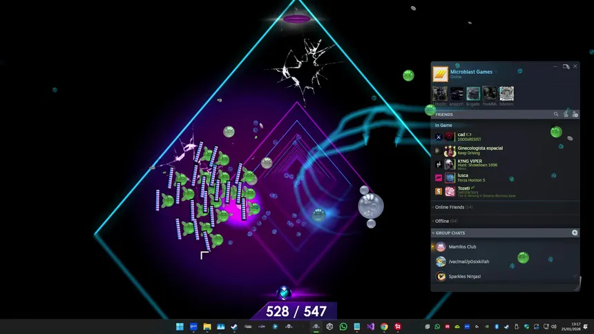 Скриншот 1 к игре CPU Invaders - Micro Spheres