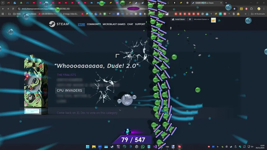 Скриншот 6 к игре CPU Invaders - Micro Spheres