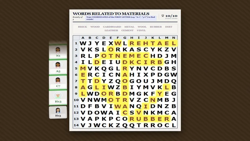 Скриншот 4 к игре Raisin's Wordsearch