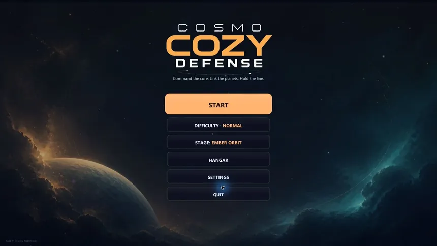 Скриншот 2 к игре cosmo cozy defense