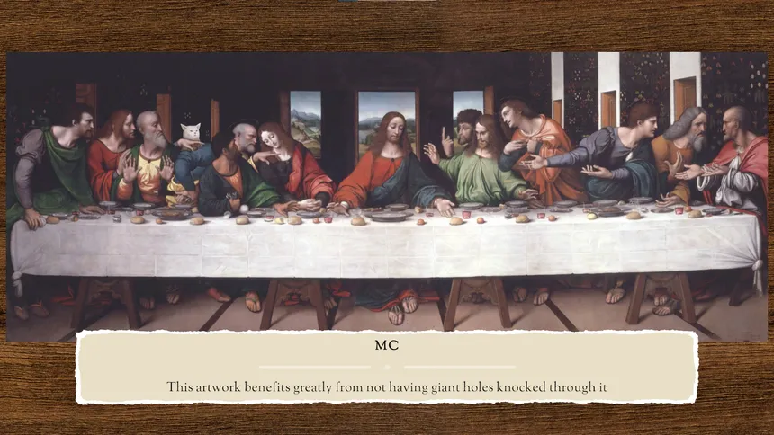 Скриншот 2 к игре I Eat Paintings When Guards Aren't Looking