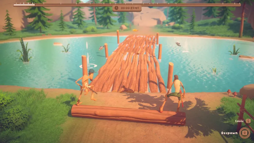 Скриншот 3 к игре Log Riders