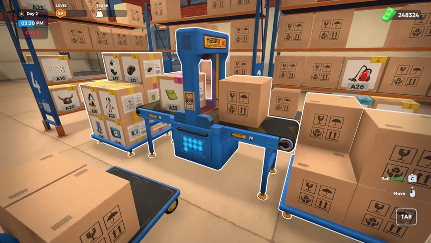 Скриншот 2 к игре Shipping Store Simulator 2037