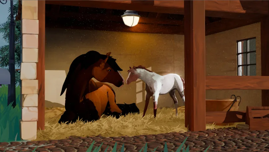 Скриншот 1 к игре Horses of Gavarnie