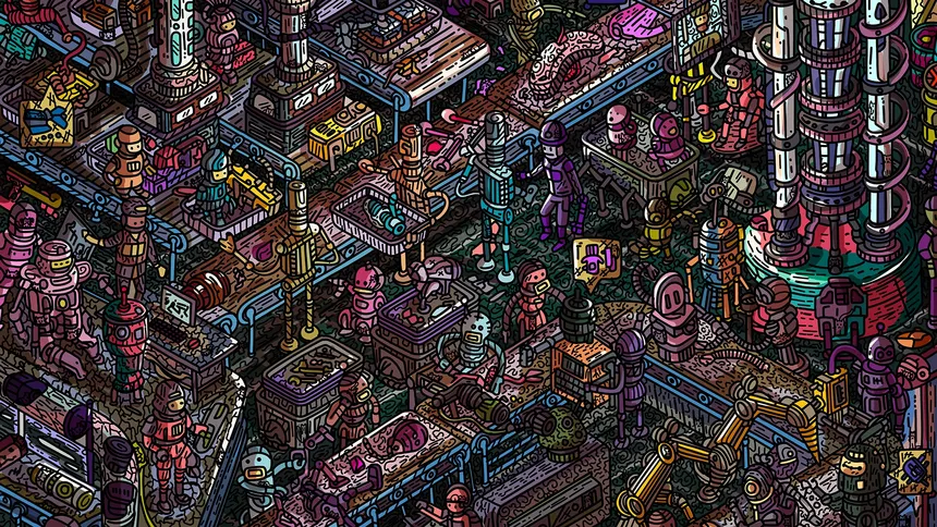 Скриншот 1 к игре 100 Factory Cats