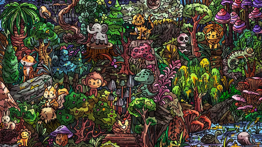 Скриншот 1 к игре 100 Nature Cats