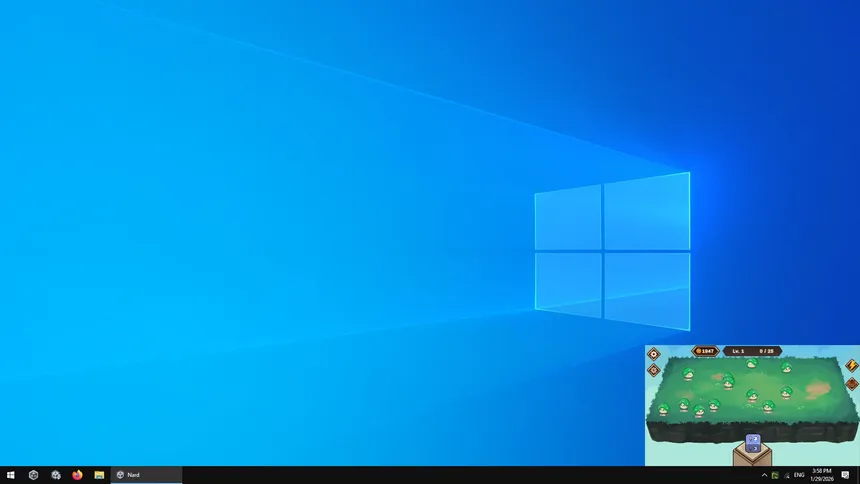 Скриншот 3 к игре Desktop Nard: Dice Idle