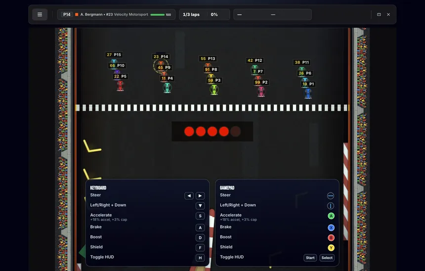 Скриншот 2 к игре Racing Balls