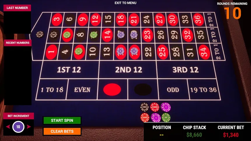 Скриншот 2 к игре FJN Roulette Cup