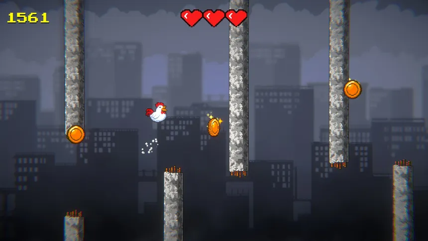Скриншот 1 к игре Rooster Saga: I Believe I Can Fly