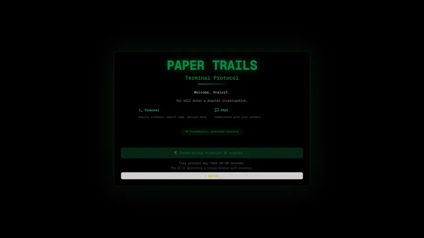 Скриншот 2 к игре Paper Trails