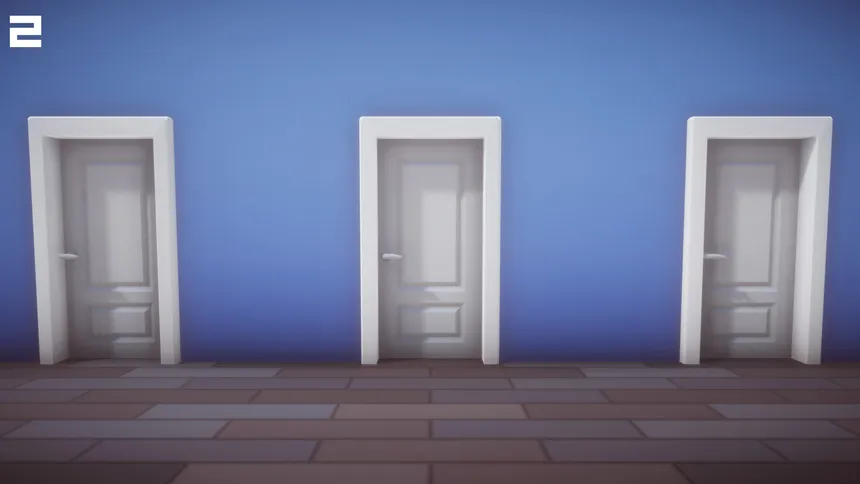 Скриншот 1 к игре Three Doors