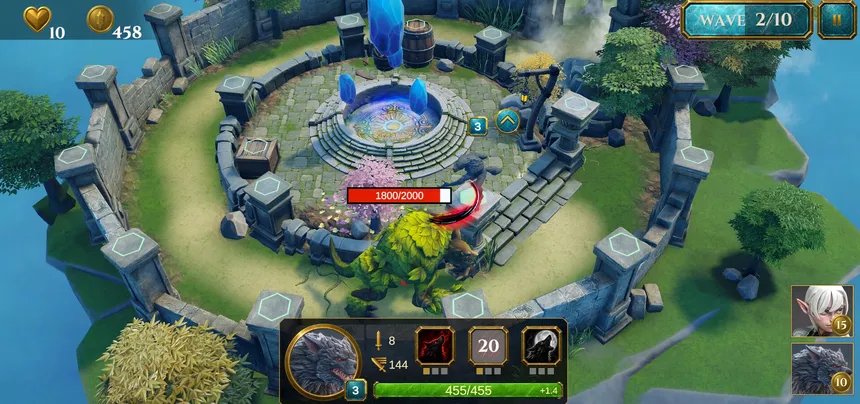 Скриншот 1 к игре Temple Siege TD
