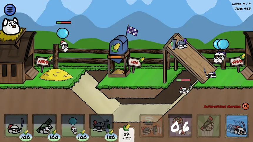 Скриншот 3 к игре Hungry Chicks - Battle Farm