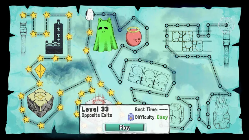 Скриншот 4 к игре Pathways & Poltergeists