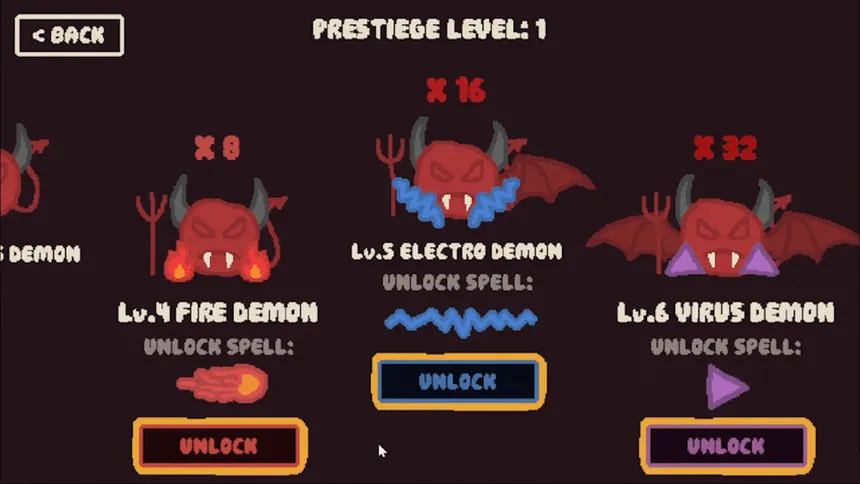 Скриншот 4 к игре Feed THE DEMON Incremental