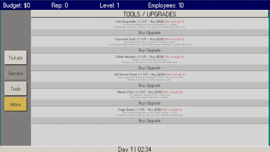 Скриншот 2 к игре SYSADMIN Hell