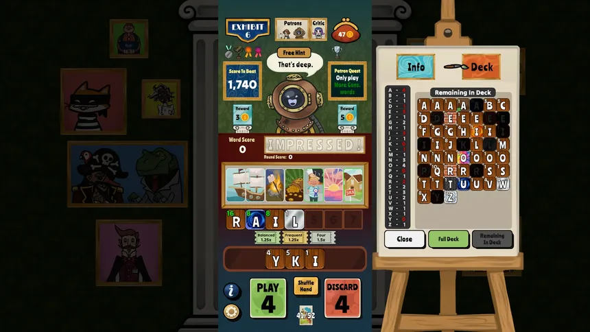 Скриншот 1 к игре Scriver: A Word Game