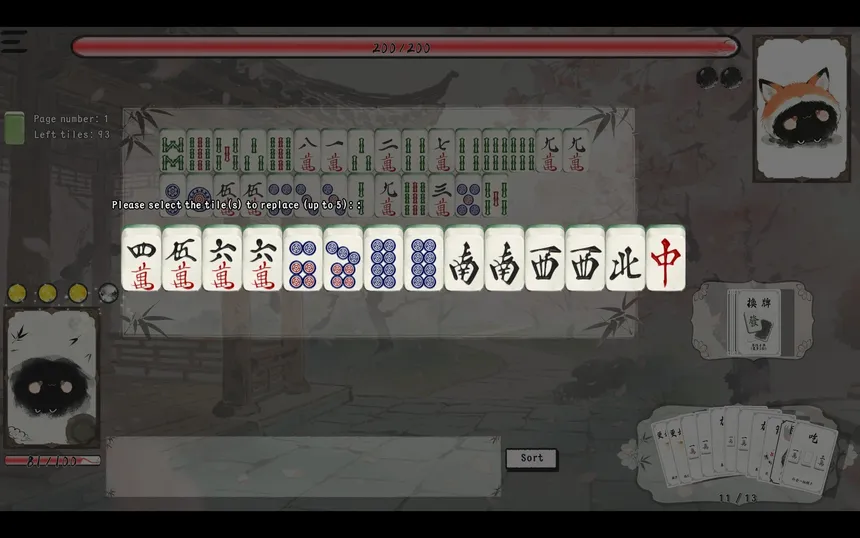 Скриншот 2 к игре Mahjong Inkflow
