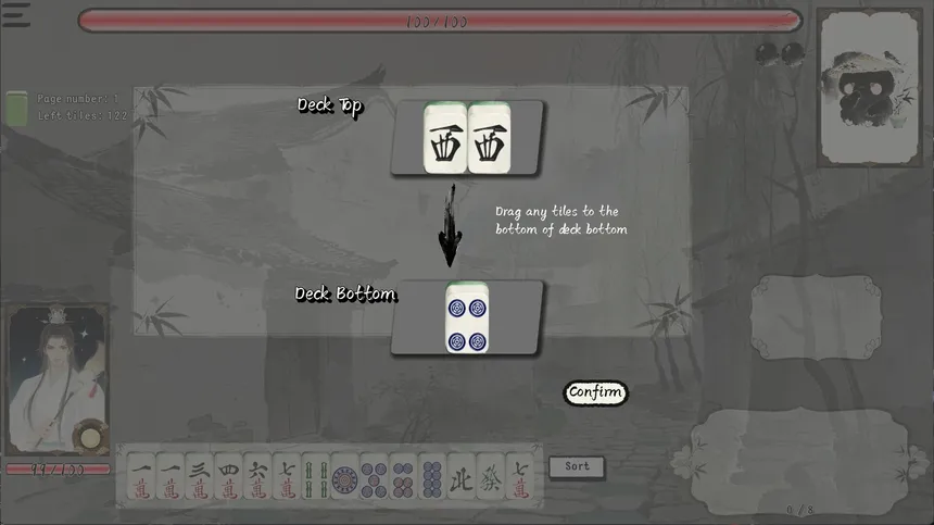 Скриншот 4 к игре Mahjong Inkflow