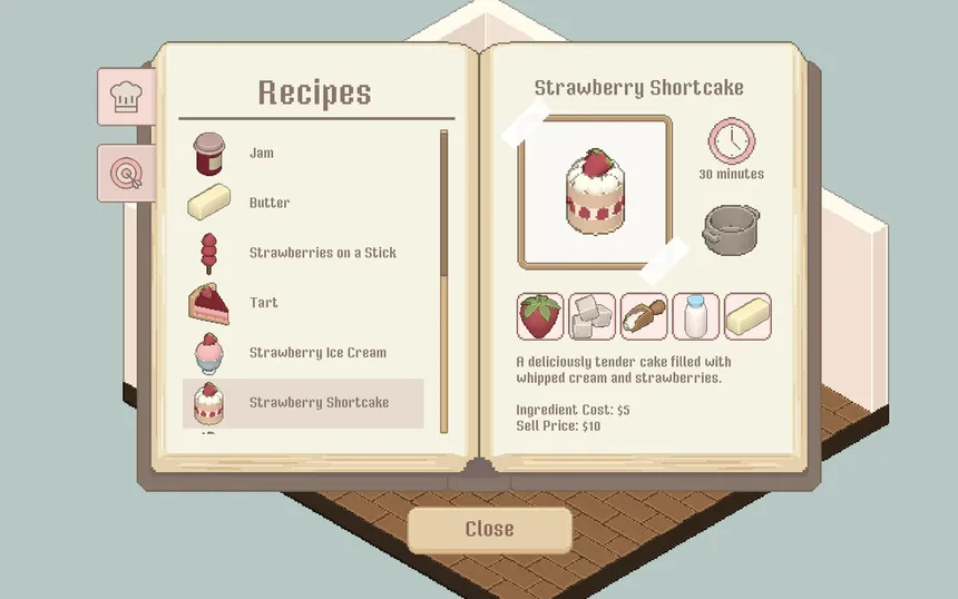 Скриншот 3 к игре Strawberry Cafe