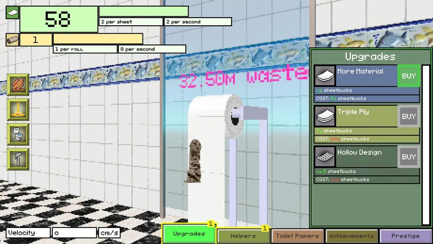 Скриншот 4 к игре Toilet Paper Idle