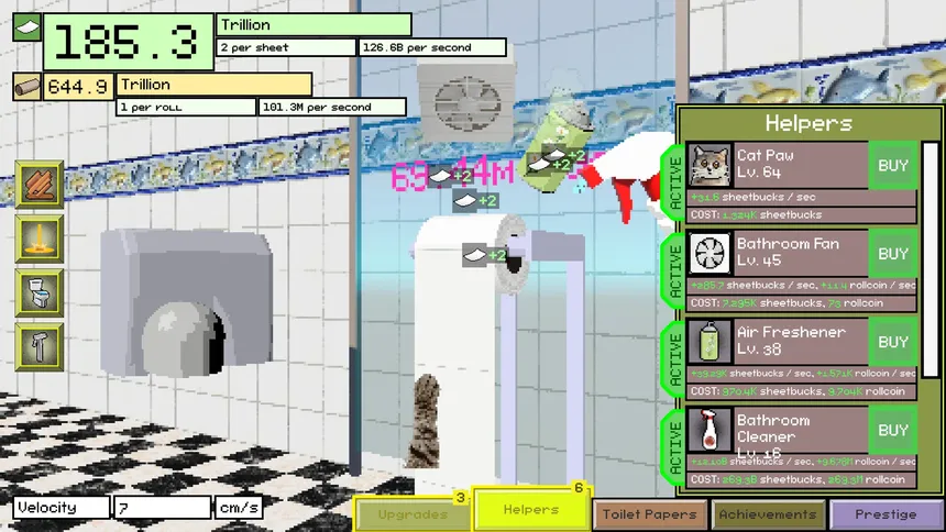Скриншот 6 к игре Toilet Paper Idle