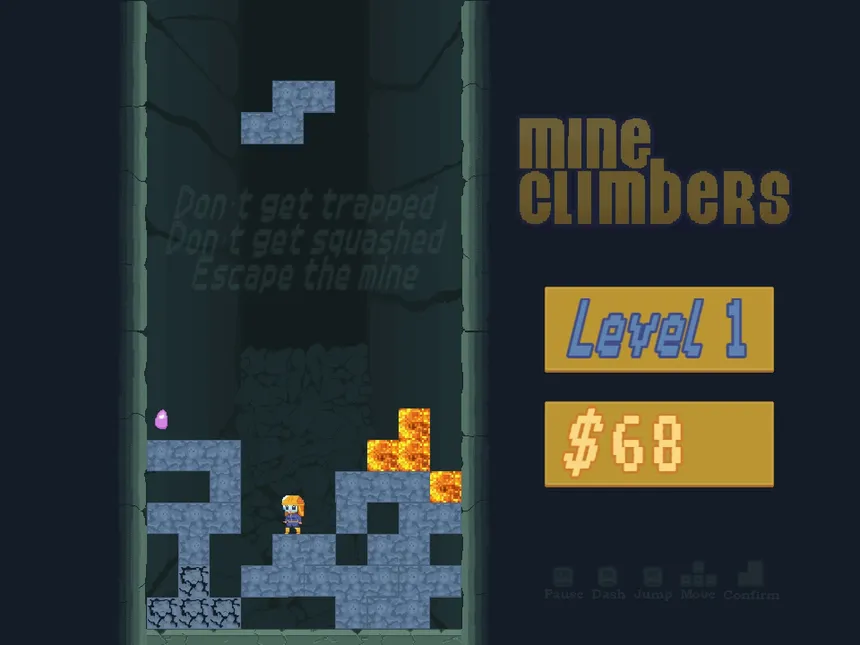 Скриншот 1 к игре Mine Climbers