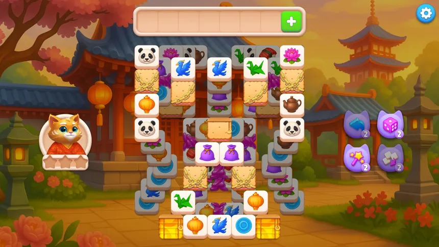 Скриншот 2 к игре Catjong 3: Purrl of the East