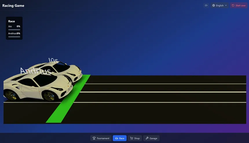 Скриншот 5 к игре 3D race game