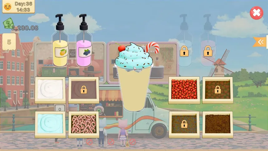 Скриншот 1 к игре Kat Kat: The Food Truck