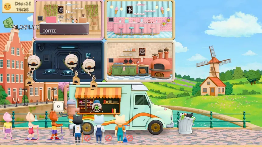 Скриншот 3 к игре Kat Kat: The Food Truck