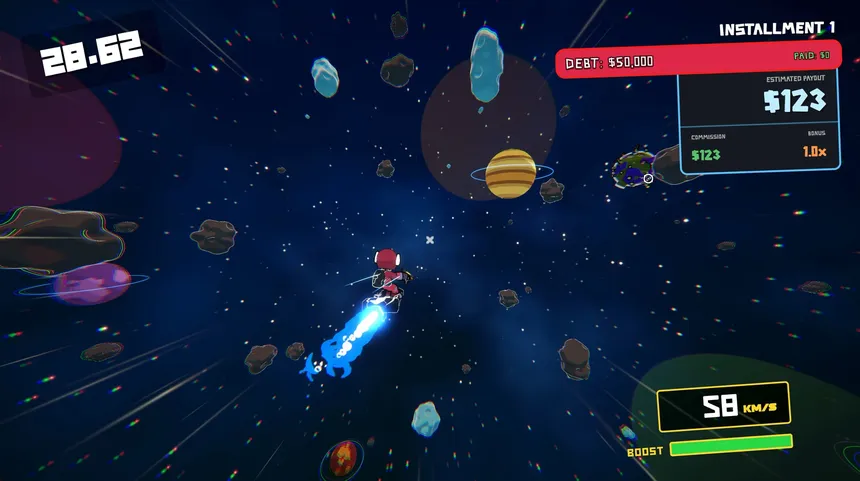 Скриншот 1 к игре StarDrift Delivery