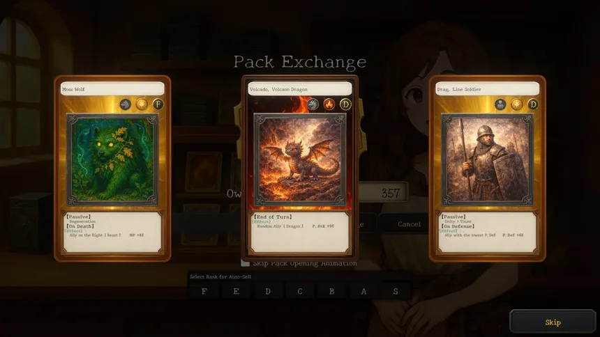 Скриншот 7 к игре Card Idle: Rise of the Eight